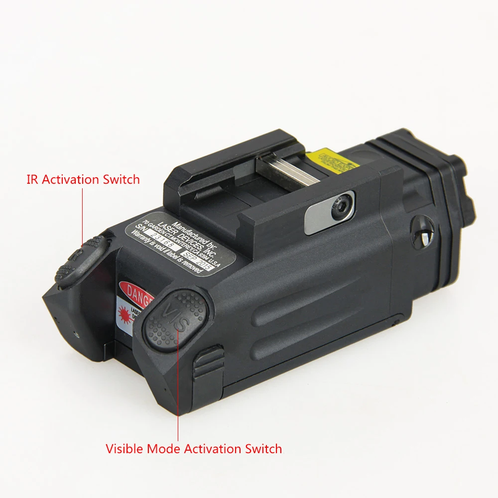 DBAL PL Tactical IR Laser Light Combo Strobe Weapon Light LED Gun Tac