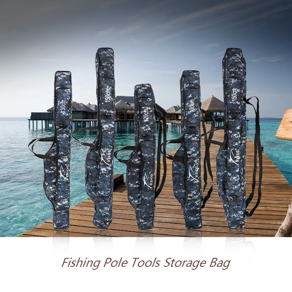 Переносная Складная рыболовная удочка, холщовая рыболовная удочка, инструменты, сумка для хранения, чехол, рыболовные снасти