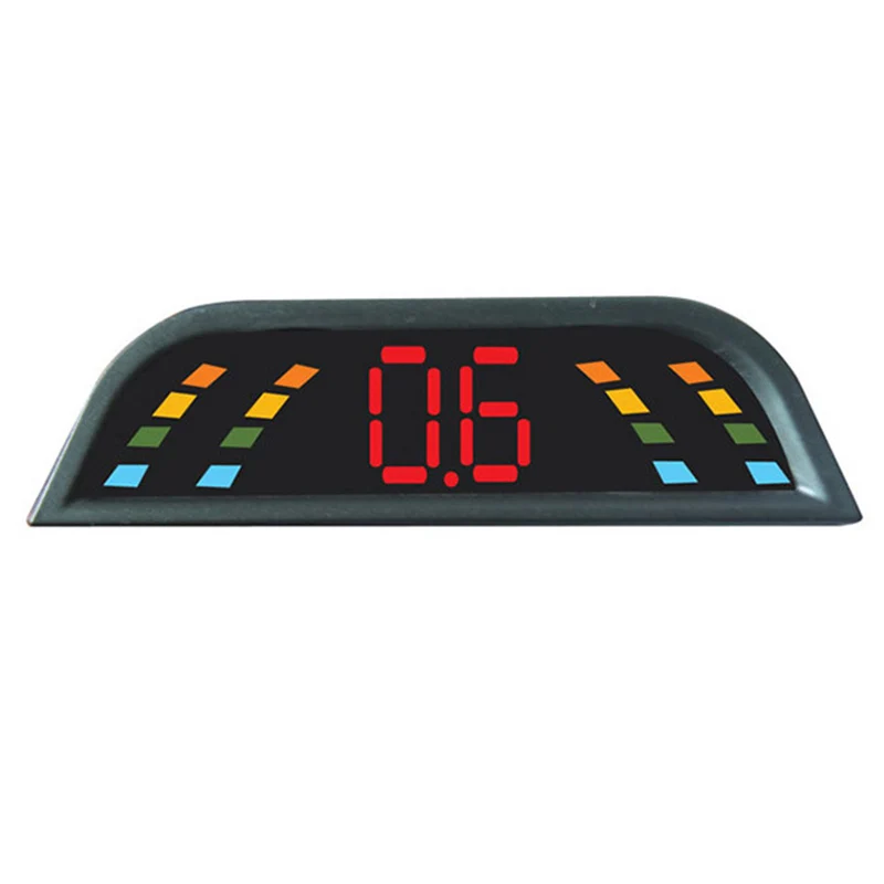 

Car Parking Sensor LED Display European License Plate Frame Vehicle Backup Radar Punch Free XR657