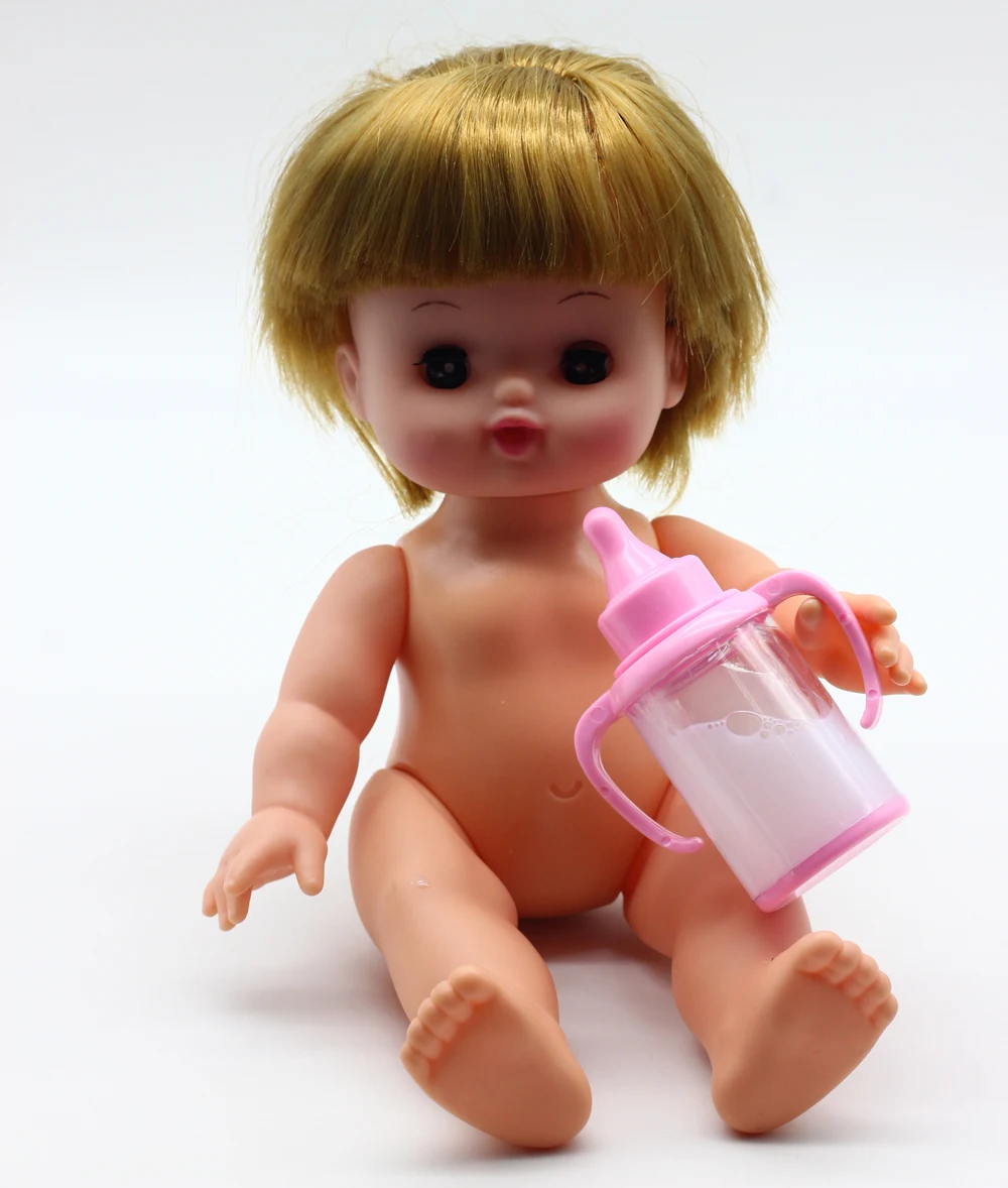 3pcs/set Magic mike bottle baby doll feeding bottle feeder nipple for doll toy milk doll accessories plush doll accessories