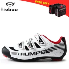 TIEBAO/Обувь для шоссейного велоспорта; Новинка; Ультралегкая Нескользящая велосипедная обувь; Мужская Спортивная обувь для верховой езды; Sapatos de ciclismo