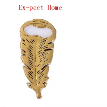 

100 pcs Bottle Opener Feather Design Beer Bottle Cap Opener For Gifts Beer Bottle Openers Kitchen Bar Tools Gadgets
