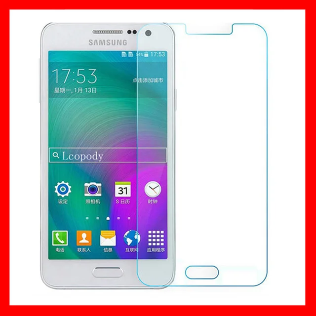 10 шт./лот 2.5D Закаленное стекло для Samsung Galaxy A3 2015 9H Высококачественная