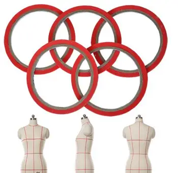 

5rolls wide 3mm Colorful Fineline Masking Tape Washi Tape Single Side Adhesive For Nail Art Or Pattern Draping Tape 20meter/Roll