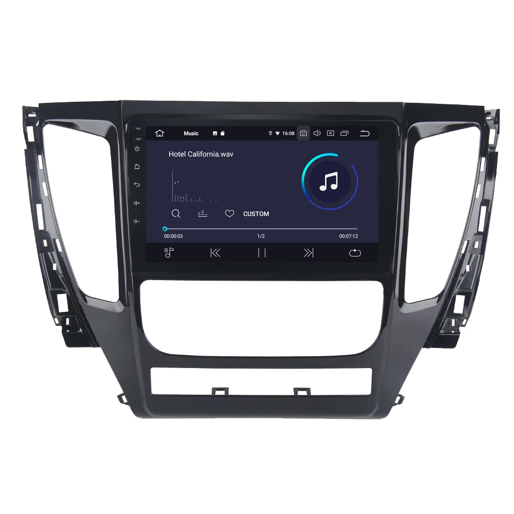 Flash Deal RoverOne For Mitsubishi Pajero Sport 2017 Android 9.0 Autoradio Car Multimedia Player Radio GPS Navigation Head Unit NO DVD 2