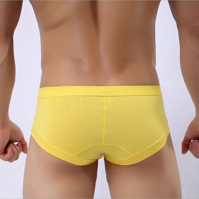 Сексуальное мужское нижнее белье Модальные Мужские трусы Masculina U Pouch пенис