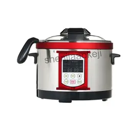 Smart cook машина Дым-Бесплатная вок секунд integrated вытяжка 3.6L 220 В 1500 Вт интеллектуальный контроль температуры приготовления машина