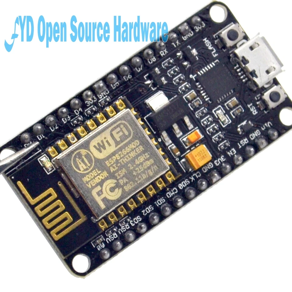 1pcs Wireless module NodeMcu Lua WIFI Internet of Things development board based ESP8266 CP2102 with pcb Antenna and usb port