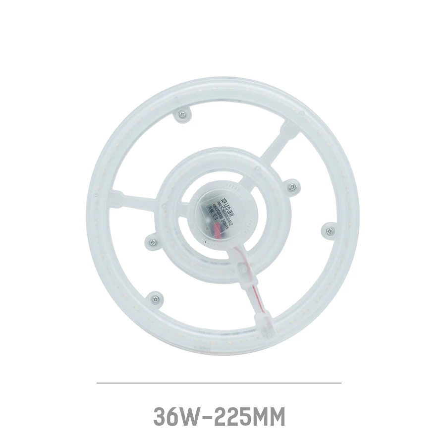 Светодиодный потолочный светильник, источник питания, 220 В, 12 Вт, 18 Вт, 24 Вт, 36 Вт, сменный потолочный светильник, источник поверхностного монтажа, внутренний белый светильник - Цвет корпуса: 36W