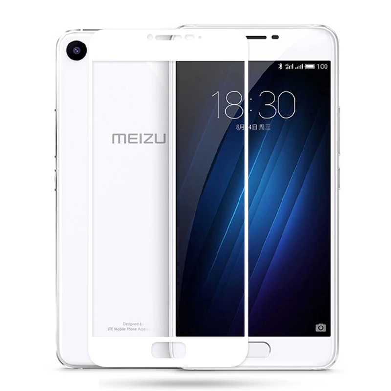 Для Meizu U20 U10 полное покрытие закаленное стекло 2.5D 9H защита экрана Защитная пленка