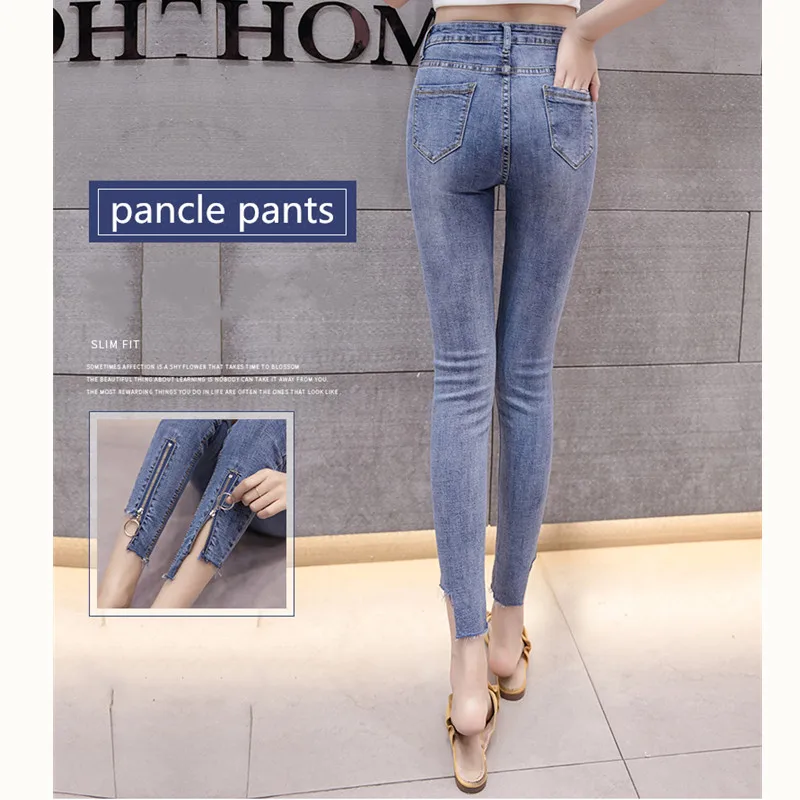 JUJULAND 2018 Jeans Female Denim Pants Black Color Womens Jeans Donna Stretch Bottoms Skinny Pants For Women Trousers 1813 JUJULAND 2018 Jeans Female Denim Pants Black Color Womens Jeans Donna Stretch Bottoms Skinny Pants For Women Trousers 1813