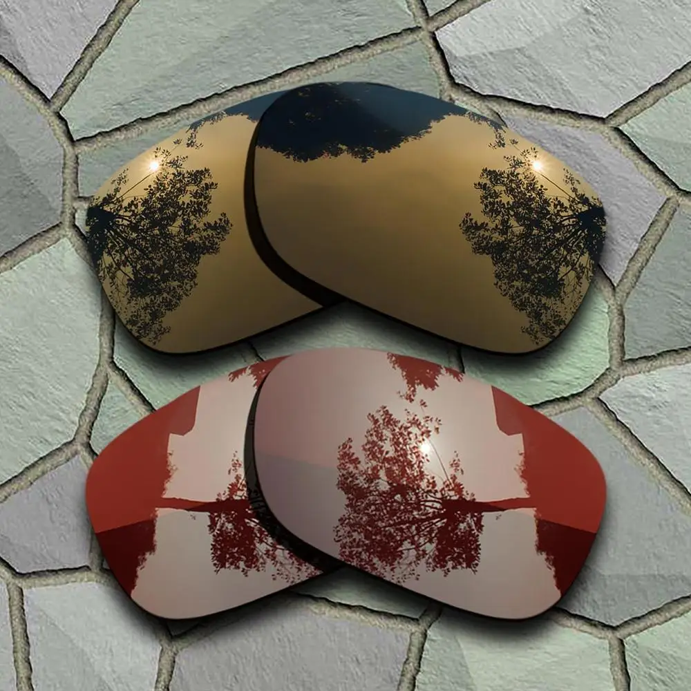 Lenti Di Ricambio Polarizzate Per Occhiali Da Sole Marrone Bronzo Rame E Bronzo Per Oakley Twoface
