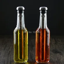 60 шт. = 30 компл. вино охладитель пива Щупы для мангала Нержавеющая сталь охладитель пива охлаждения палку питья stick с коробкой упаковки