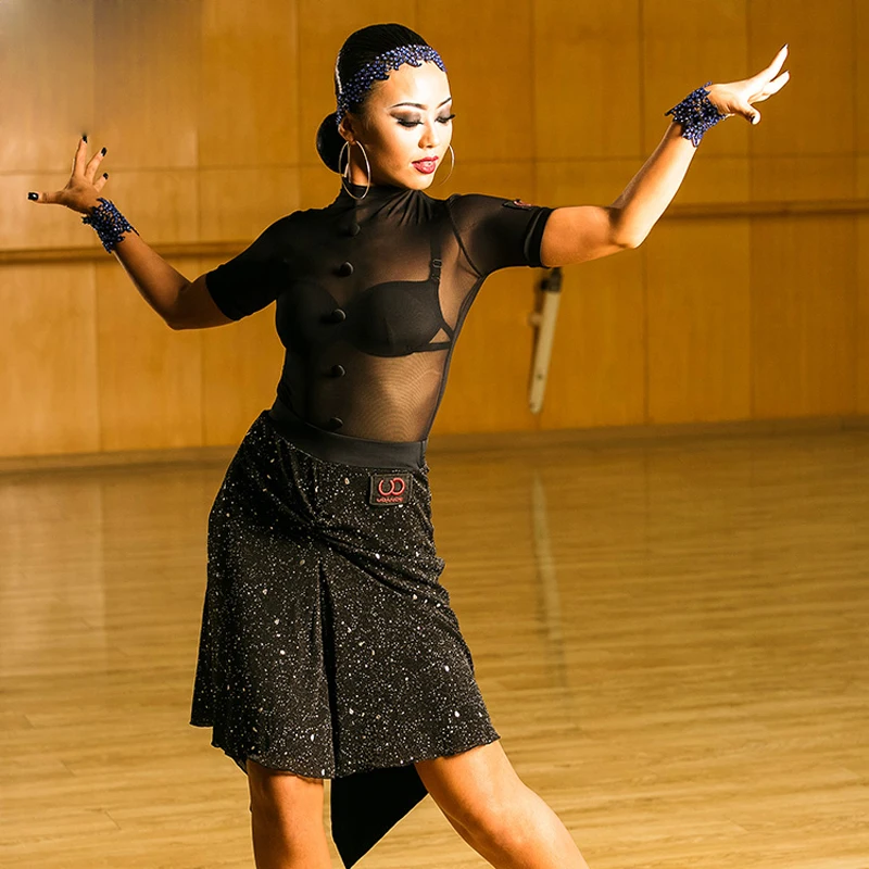 Latin Prestaties Dans Half Rokken Kostuum Cha cha Vrouwelijke Vrouwen Praktijk Slijtage Pailletten Korte Rok Kleding Tango Kleding DWY684 Latin Prestaties Dans Half Rokken Kostuum Cha cha Vrouwelijke Vrouwen Praktijk Slijtage Pailletten Korte Rok Kleding Tango Kleding DWY684