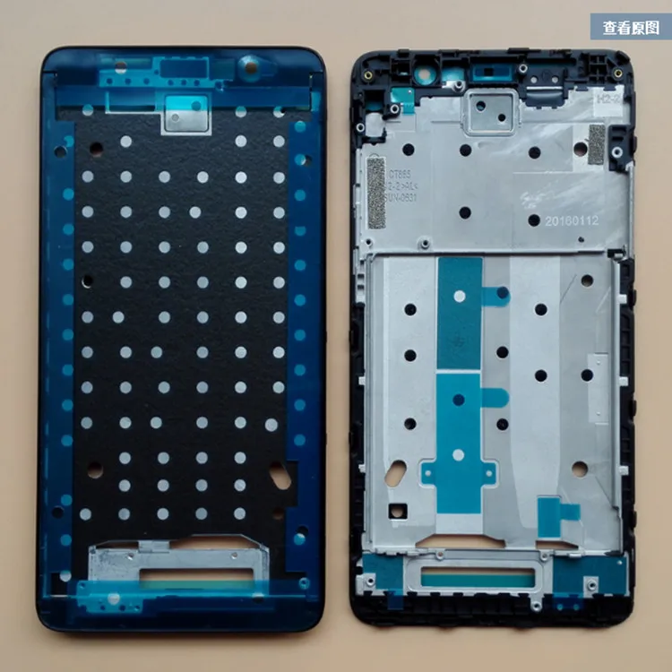 Redmi Note 3 передний ЖК-корпус средняя Лицевая панель рамка для Xiaomi Redmi Note 3 Pro запасные части с наклейками