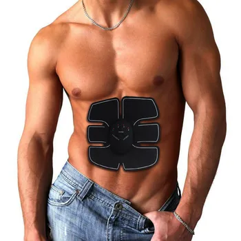 

MQUPIN 11.11 Hot Vibration Fitness Massager Abdomen Trainer Battery Electronic Muscle Exerciser EMS Wireless Stimulator