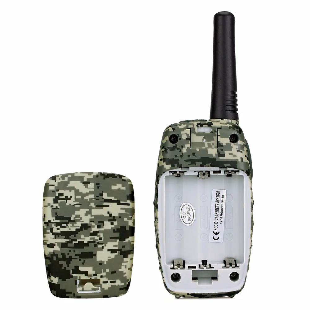 2 pcs RT628 Kids Retevis Walkie Talkie Transceiver UHF Frequency Portable 0.5W 446MHz LCD Display Toy Radio Communicator A1026