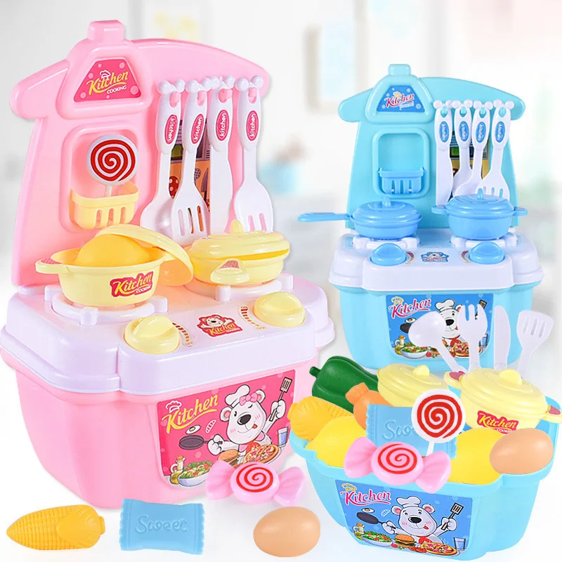 21 шт., детский игровой дом, кухонные игрушки для детей 1-3 лет, приготовление пищи для мальчиков и девочек, рисовая посуда, посуда для моделирования, посуда для детских подарков