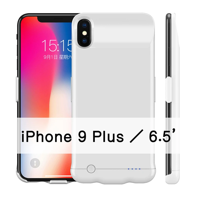 5200/6200 мАч Расширенный чехол для аккумулятора телефона для iPhone XR портативный внешний аккумулятор чехол для iPhone Xs Max чехол для зарядного устройства