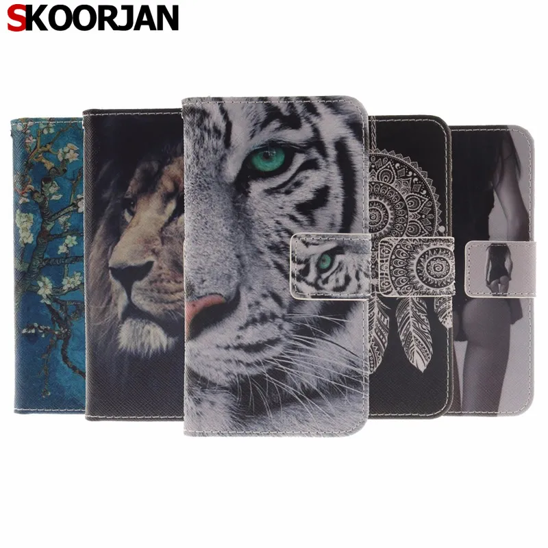

SKOORJAN Luxury PU Leather Case For Coque Nokia 5 Case Flip 5.2" Stand Wallet Cover For Fundas Nokia 5 Cover Capa