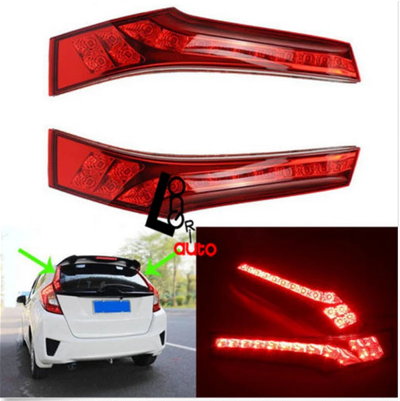 

car styling LED rear light for Jazz FIT 2014-NEW tail light