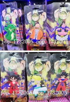 

New 20 pcs Japanese anime Dragon Ball Z Double-sided pattern Key Chain For Best Gift Free Shipping cc-1