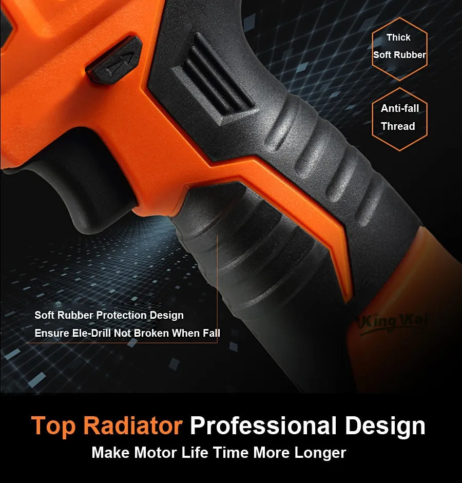 Cordless Lithium Battery Electric Drill-27