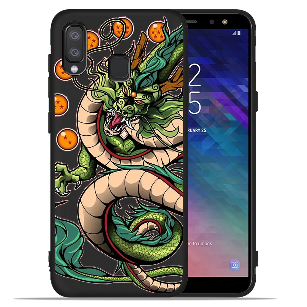 Dragon Ball Супер Saiyan Goku Vegeta Dragon чехол для телефона для samsung Galaxy A50 A20 A30 A40 A10 A70 M10 M20 Etui задняя крышка