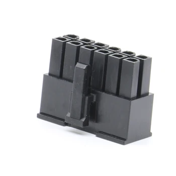 

60pcs 5557 Connector Plug Male Plug 4.2 Line Spacing For Computer ATX Cars Plastic Shell 12pin