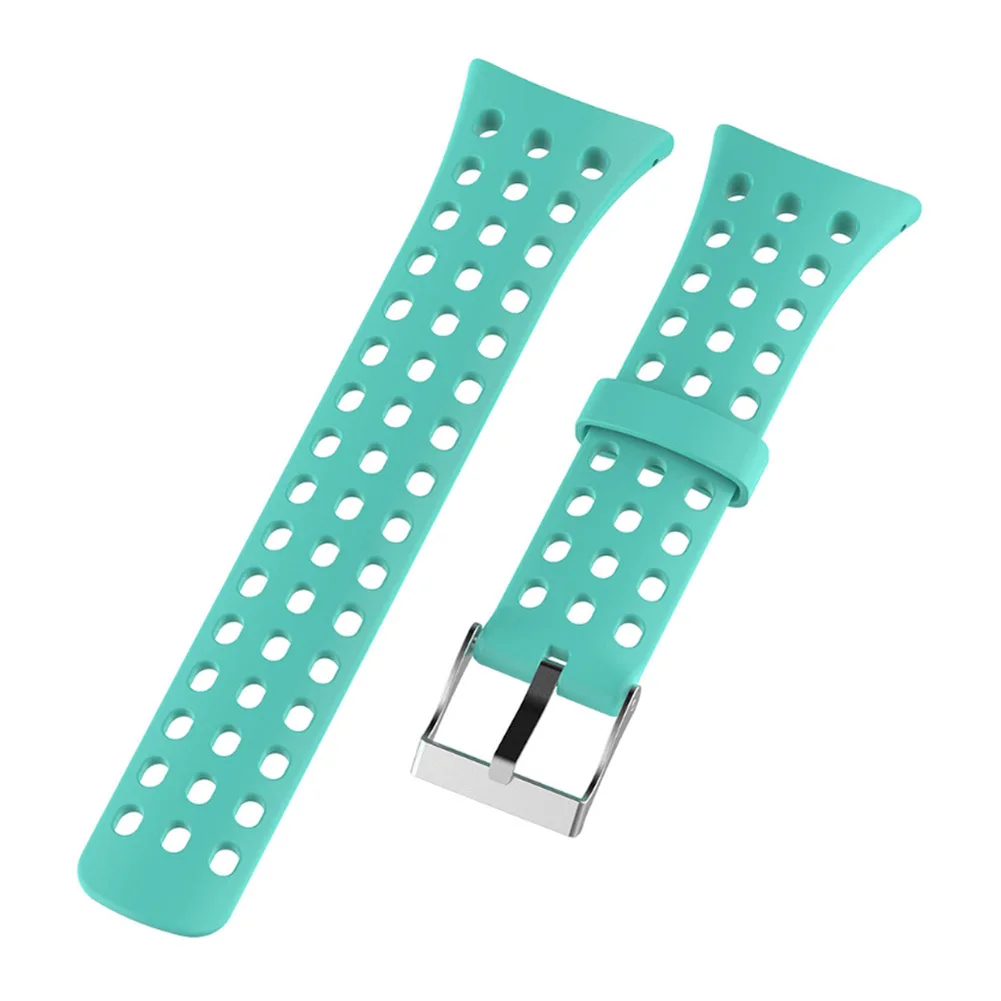 1 Pcs Men Replacement Silicone Watch Band Strap Compatible SUUNTO M1 M2 M4 M5 M Series 8899 - Цвет: Teal