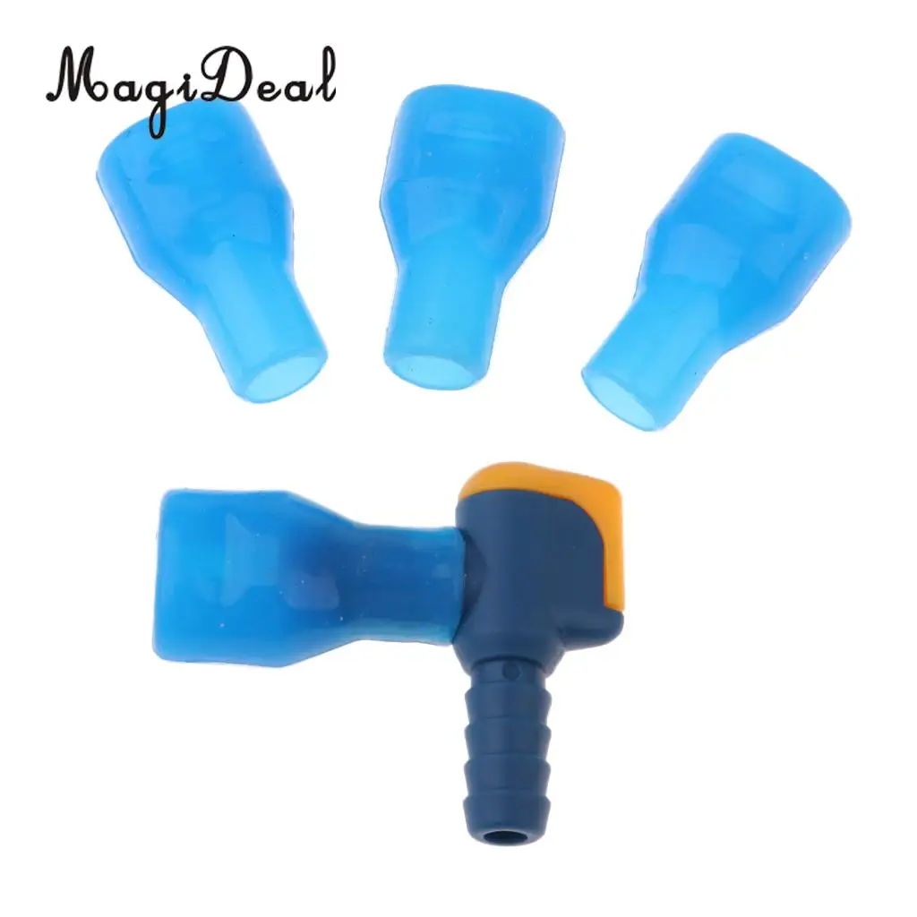 3pcs Drink Tube Bite Valve Hydration Pack Water Bladder Mouth Piping Nozzle