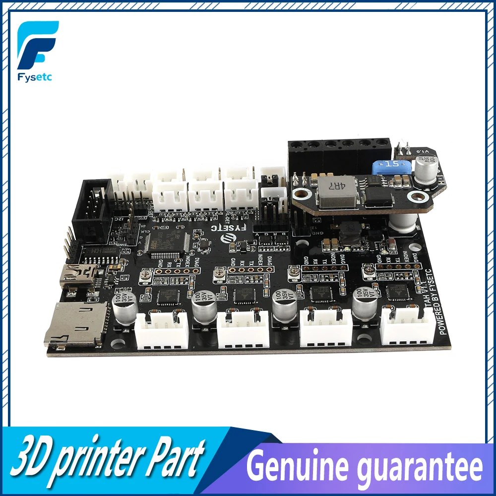 Cheetah V1.1b V1.2a 32bit TMC2209 TMC2208 Бесшумная плата управления + от 24 В до 12 модуль для CR10 Ender 3