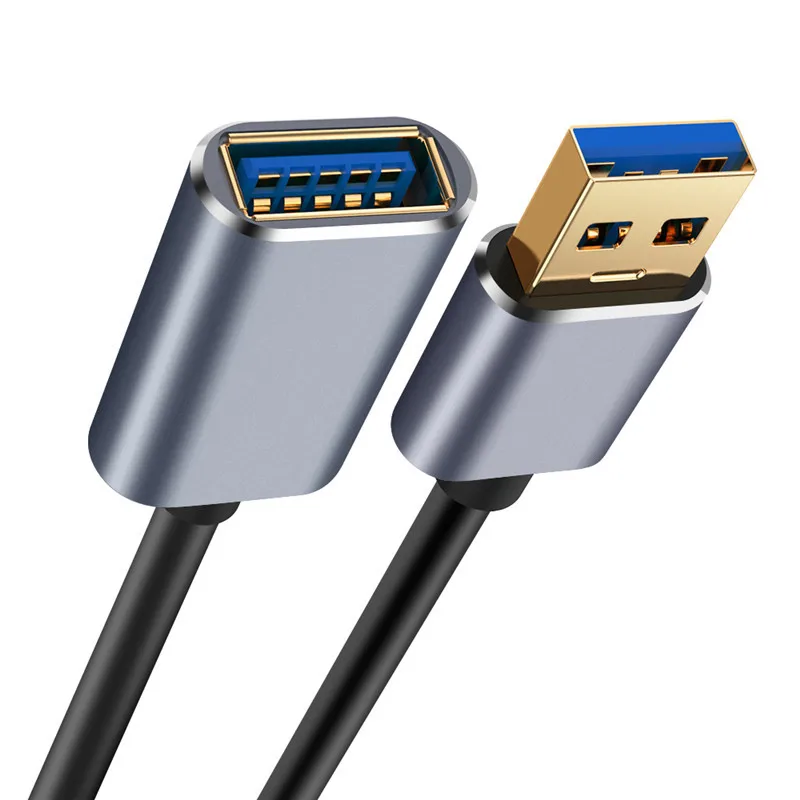 Кабель-удлинитель USB 3,0, 0,5 м, 1 м, 1,5 м, USB удлинитель, USB3.0 Тип A, папа-Мама, кабели для передачи данных и синхронизации, код для компьютера