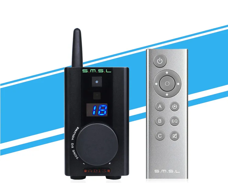

SMSL AD13 30w*2 Digital Power Amplifier USB Decoding Bluetooth 4.0 Amplifier