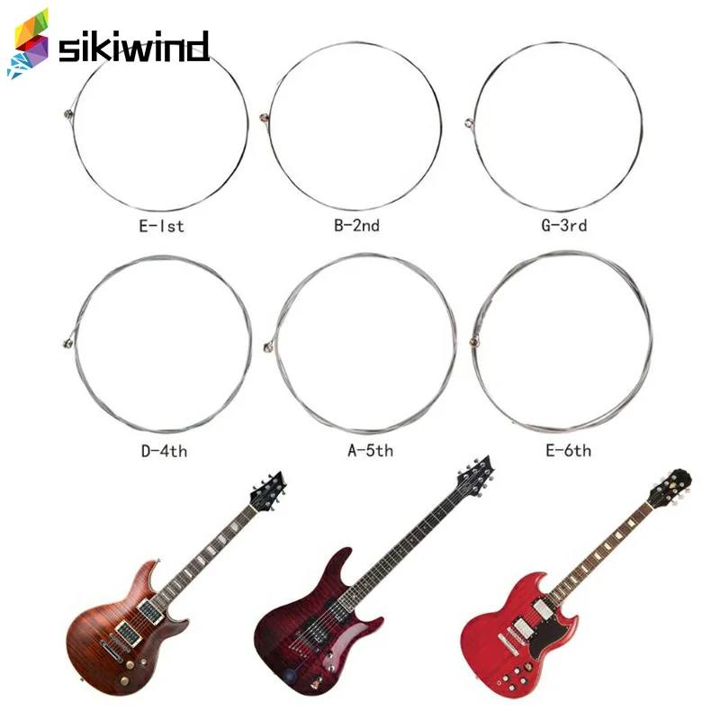 

1PCS Durable Guitar Strings 6 Type EW Series Carbon Steel Guitar Strings Electric Guitar Strings Set EW7300 NEW Arrival Z90