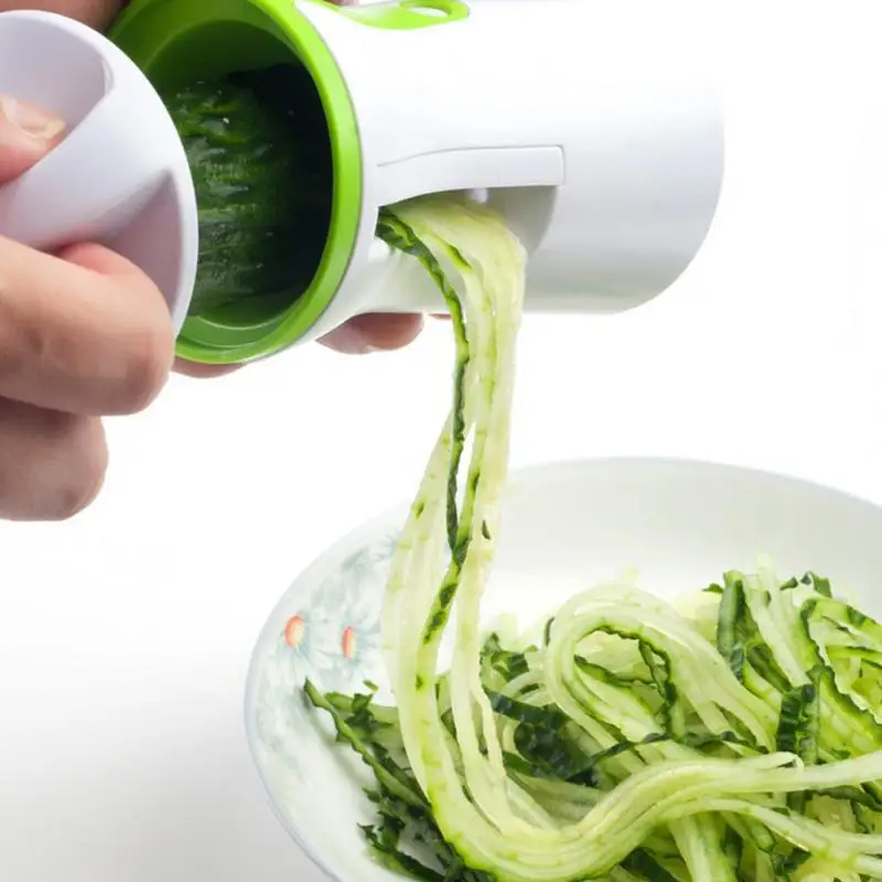 Овощной терка шинковка для фруктов Терка спиральный измельчитель нож Spiralizer