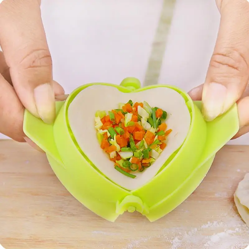 1 Piece Dumpling Machine Practical Kitchen Cooking Tools Pastry Tools Plastic Creative Manual Pack Dumpling Maker