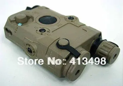 

Tactical PEQ 15 Style Airsoft RIS Battery Case Box Tan free ship