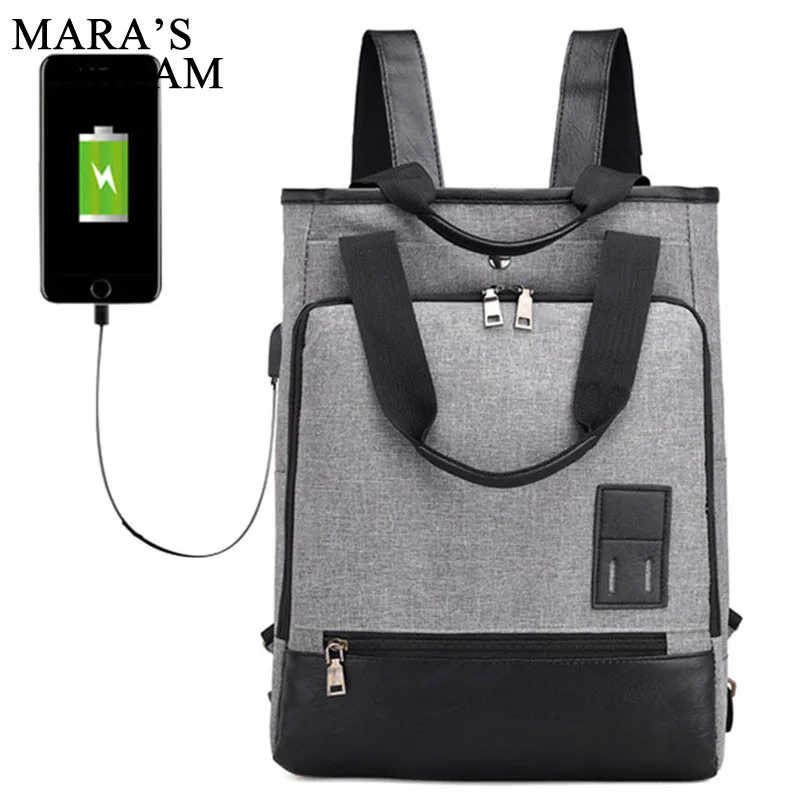

Mara's Dream 2018 Women Backpack USB Charging Nylon Men Backpacks School Bags For Teenagers Girls Boys Mochila Students Satchel