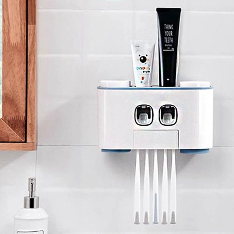 

Auto Squeezing Toothpaste Dispenser High Quality Hands Free Squeeze Out Auto Squeezing Toothpaste Dispenser