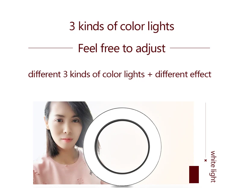 Dimmable LED Studio Camera Ring Light Photo Phone Video Light Annular Lamp With Tripods Selfie Stick Ring Fill Light For Canon - ANKUX Tech Co., Ltd