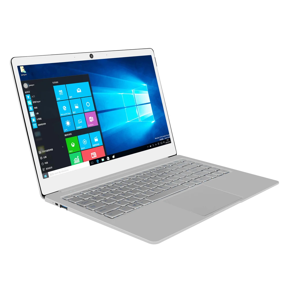 14 дюймовый ips ноутбук Jumper EZbook X4 металлический чехол ноутбук Intel Celeron J3455 6G 128GB ультрабук 2,4G/5G wifi клавиатура с подсветкой