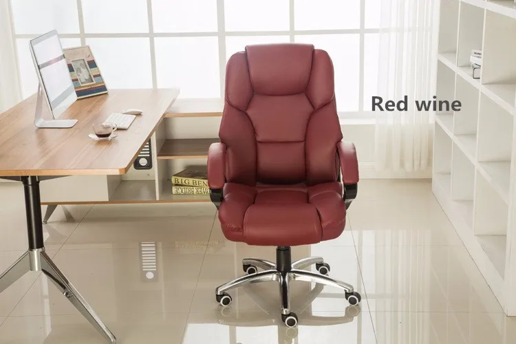Высококачественное супер мягкое офисное компьютерное кресло для домашнего отдыха, лежащее кресло босса, плотная Подушка, поворотная подъемная офисная мебель