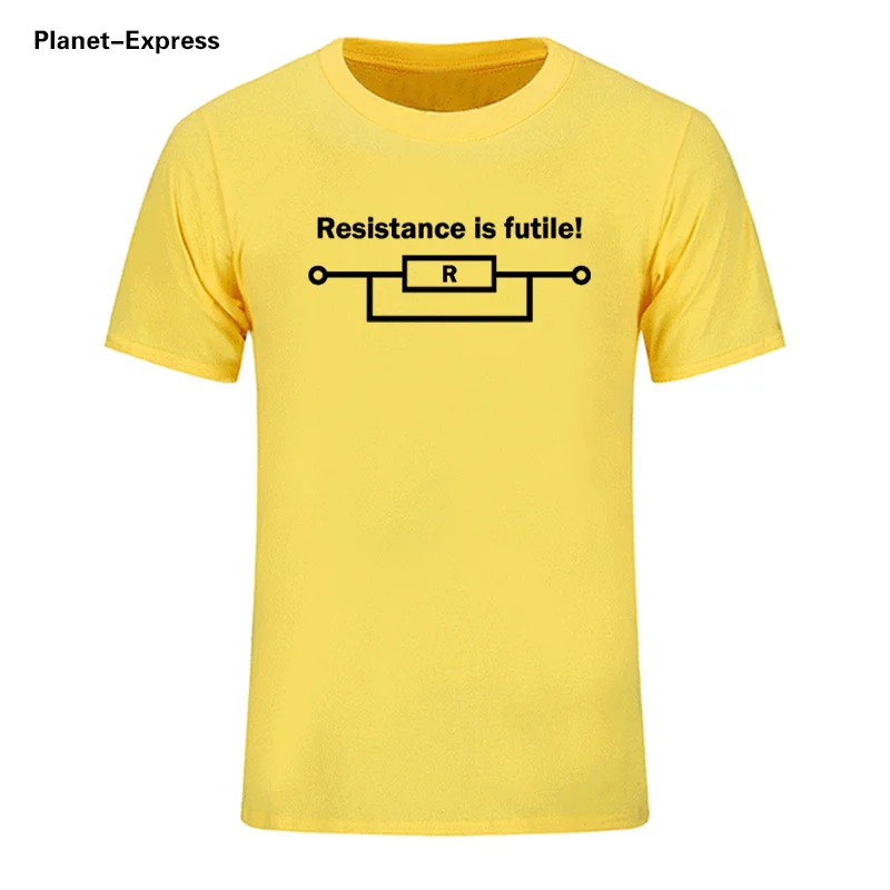 Мужская футболка с забавным принтом Resistance is futile изображением города футболки для
