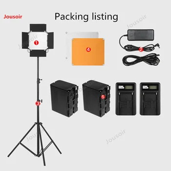 

K80 Photography lamp Outdoor LED Lighting Lamp Portrait Studio Gourmet Light Lighting 40W Set CD50 T03