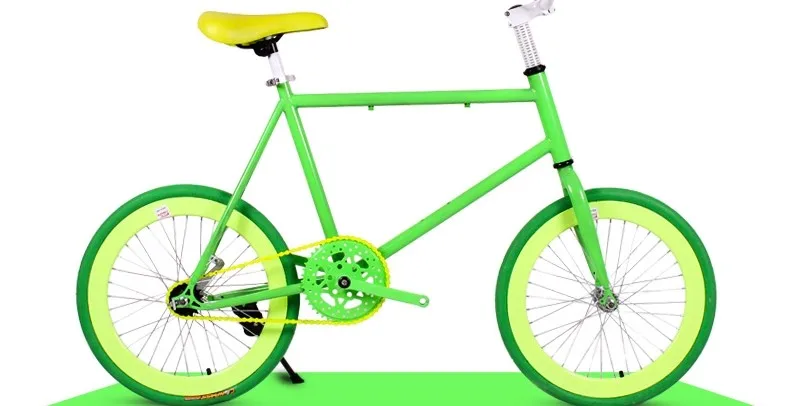Best Highway Double Disc Brakes 20 Inch Small Wheel Mini Solid Tire Bicycle Brake 2