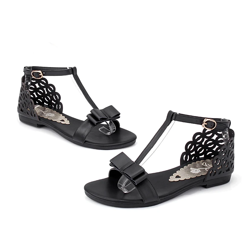 Женские босоножки с открытым носком на плоской подошве|sandals peep toe|ladies flat sandalsflat