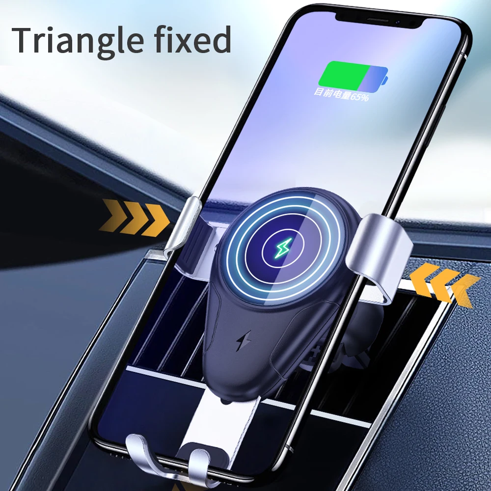 Essager 10W Auto Montieren Qi Drahtlose Ladegerät Für iPhone 11 Pro XS Max Xiaomi Samsung S10 S9 Sc