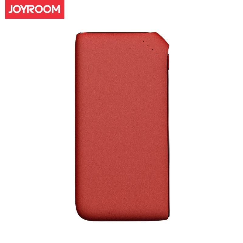 Joyroom 10000 mAh банк питания USB с двумя выходами портативный внешний аккумулятор для iPhone X 8 samsung телефон Micro-USB Lightning вход