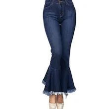 Весенне-осенние новые джинсы с высокой талией для похудения, модные красивые джинсы средней талии с высокой эластичностью, потертые водой, европейские